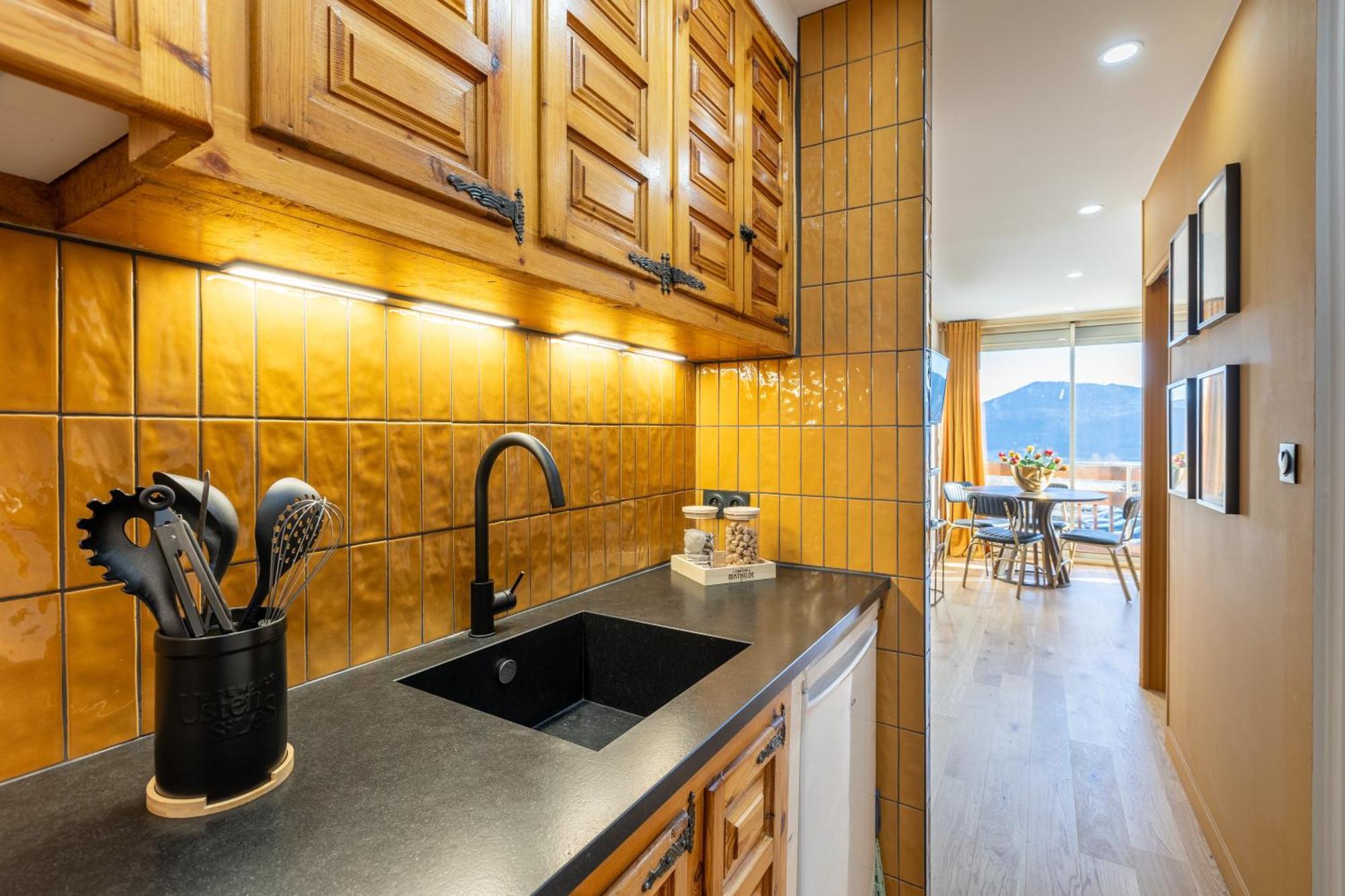Le Clot Simo - Station Des Angles Vue Montagne Apartment Bagian luar foto
